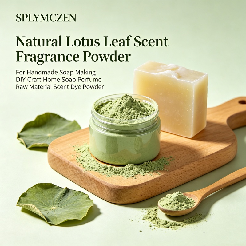 Perfume Fragrance Soap - SPLYMCZEN Lotus Leaf Fragrance Powder Natural