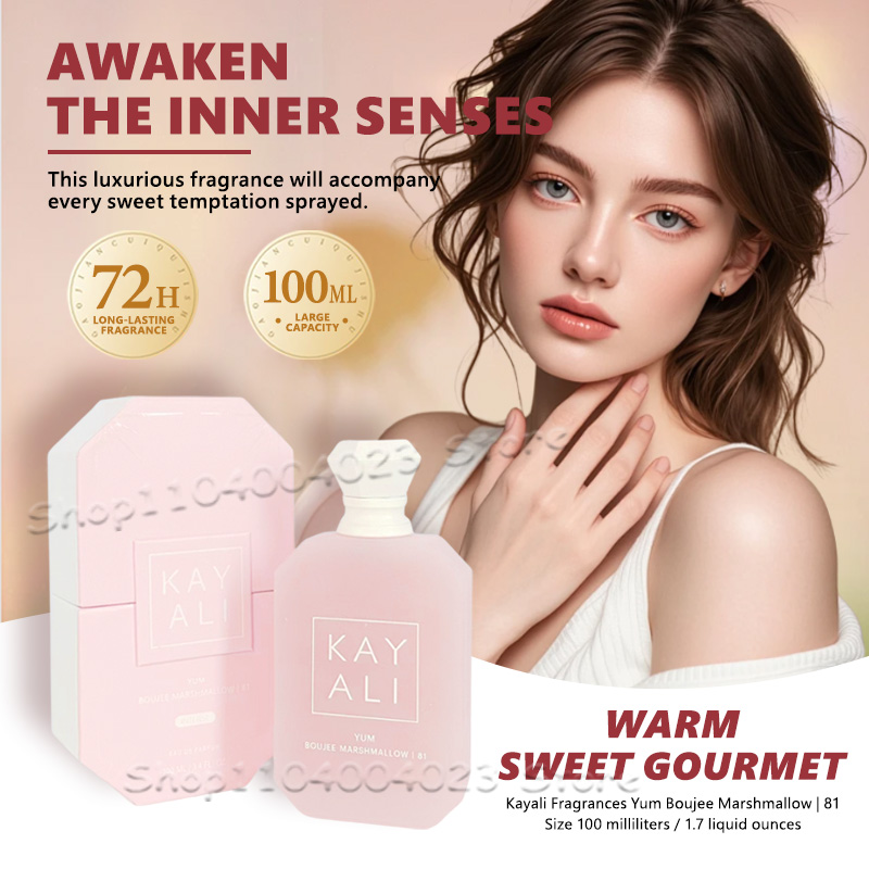 100ML Kayali Yum Boujee Marshm - Perfume Juicy Fragrance ulasan dan harga