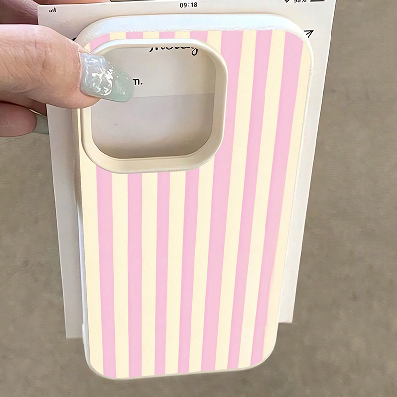 Simple Pink Vertical Striped L - Perfume Pure Xs ulasan dan harga