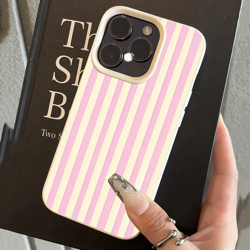 Simple Pink Vertical Striped L - Perfume Pure Xs ulasan dan harga