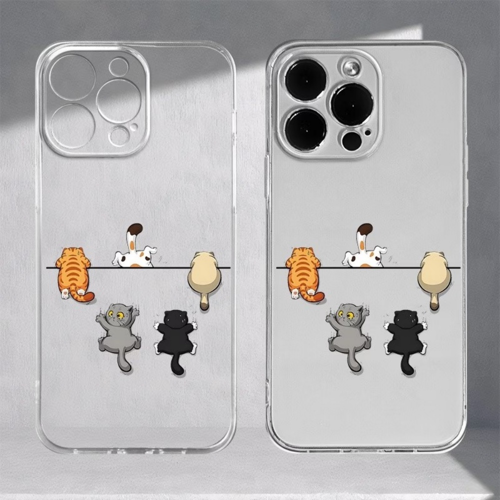 Five Cute Cat Pattern Phone Ca - Perfume Pure Xs ulasan dan harga