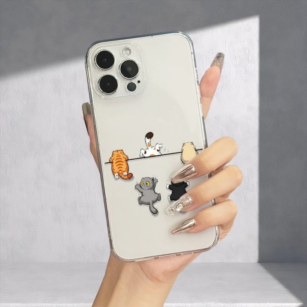 Five Cute Cat Pattern Phone Ca - Perfume Pure Xs ulasan dan harga