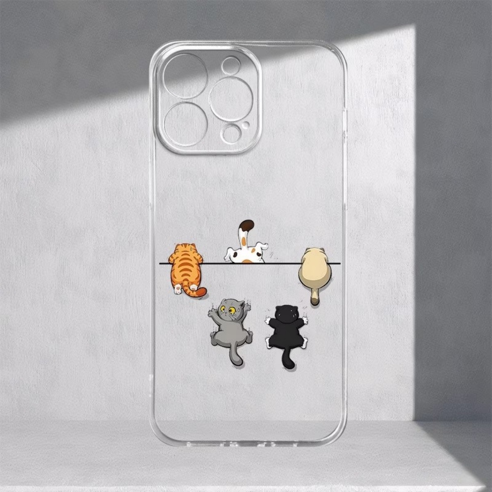 Five Cute Cat Pattern Phone Ca - Perfume Pure Xs ulasan dan harga
