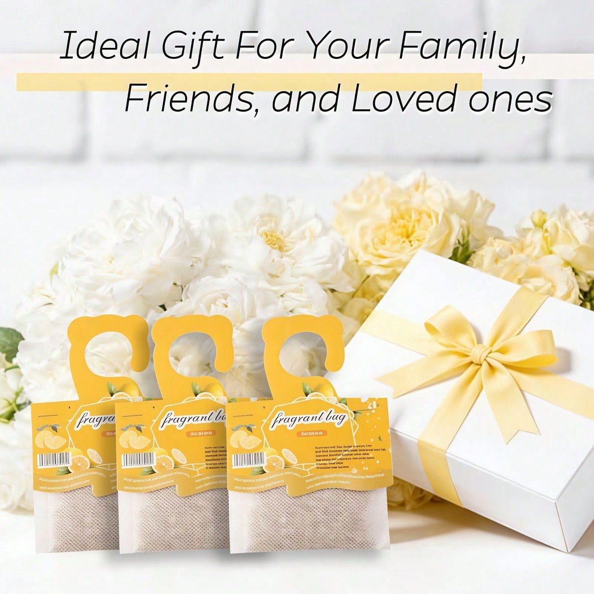 Hanging Lemon Scented Sachets, - Perfume Home Fragrance ulasan dan harga