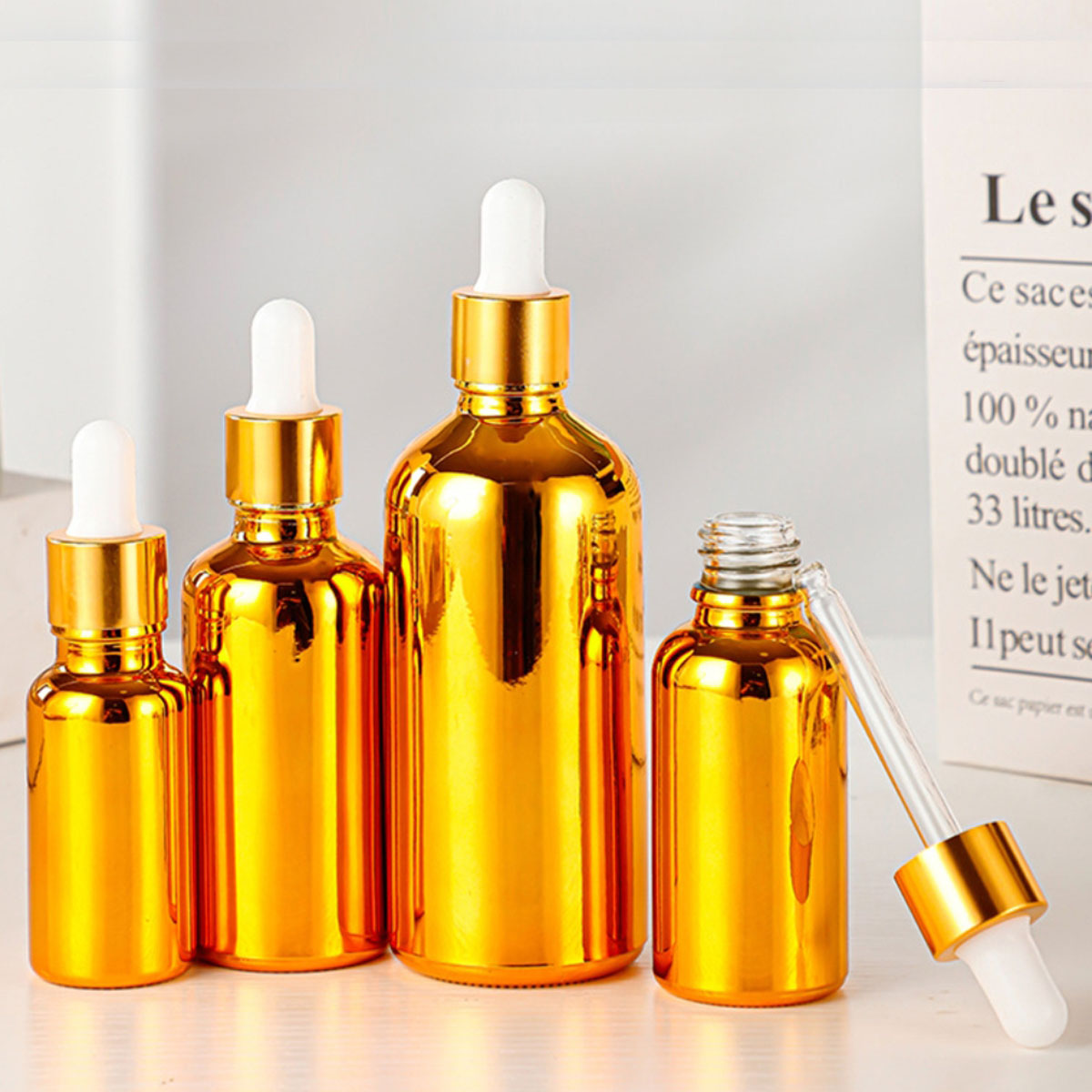5X 10X Empty Glass Bottle 5ml  - On Perfume & Fragrance Kota Bogor ulasan dan harga