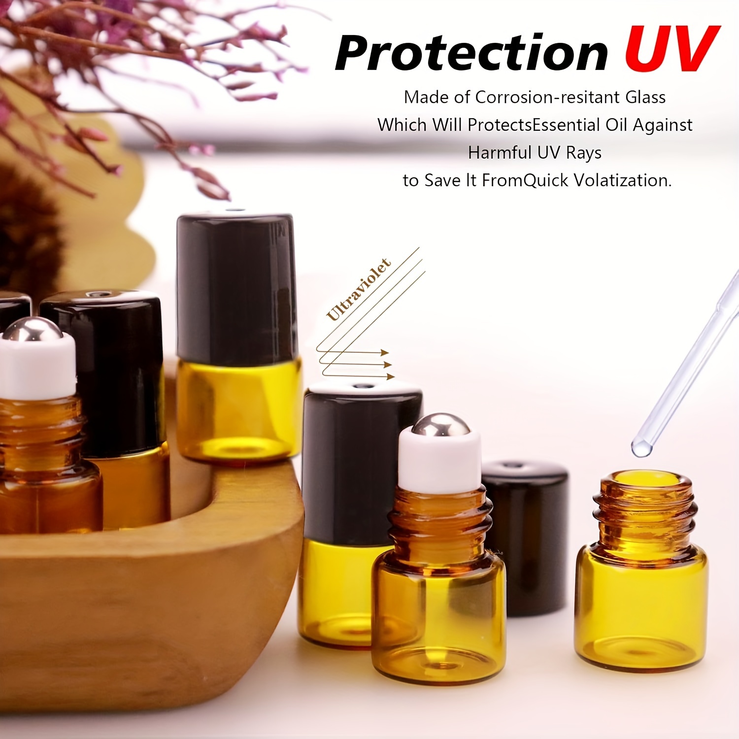60-Piece Set, 2/3/5/10ml Amber - On Perfume & Fragrance Kota Bogor ulasan dan harga