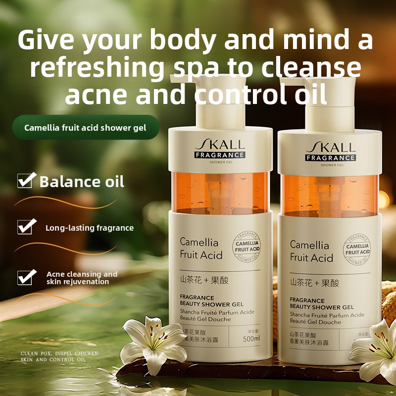 Camellia Fruit Acid Body Wash  - Perfume Fragrance Body Wash ulasan dan harga